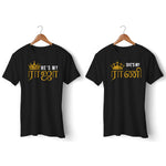 TAMIL Raja and Rani Matching Couples Tshirts (king and Queen)