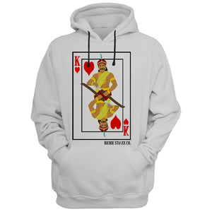 King of Hearts Pullover Hoodie RICHIE PRINT CO